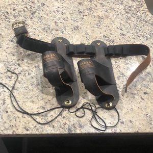 Sauza Tequila Belt. Black and Gold